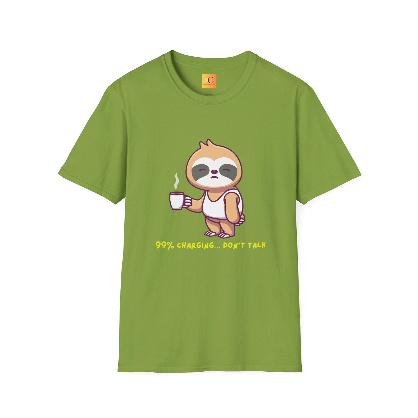 Graphic Tee for Introverts - 99% Charging...